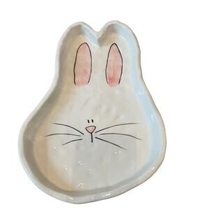 Blue Sky Clayworks Bunny Nibbles Platter - Thumbnail 2